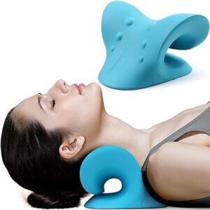 Cervical traction pillow