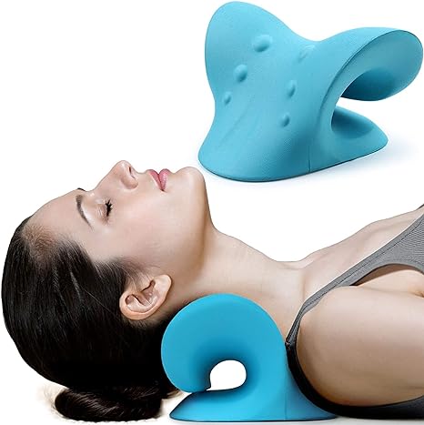 Cervical traction pillow