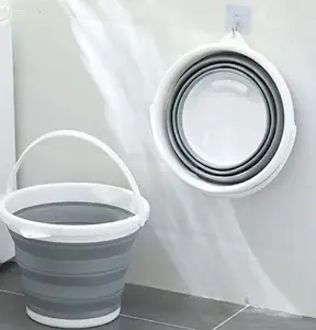 silicon folding bucket