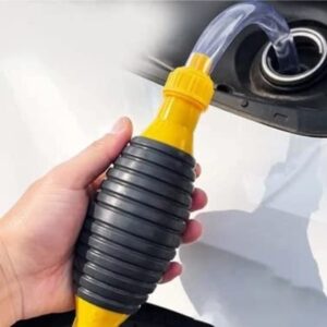 Hand Pump, Portable Manual Car Pump for transfer Petrol, Diesel, Oil, Liquid, Water Fish Tank, with 2 Meter flexible Hose Pipe