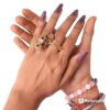 2-Clapping-Aarti-ghungroo-2-Rings-with-Reusable-dabbi-per-Pair-Ghungroo-Kadi-for-Pooja-Aarti-Aarti-Ring-ghungroo-Ring-for-Pooja-Finger-ghungroo-Ring-_-Home-Kitchen